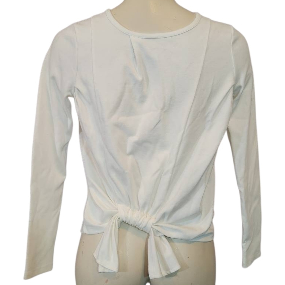 Habitual Girls White Long Sleeve‎ Top  Size 14